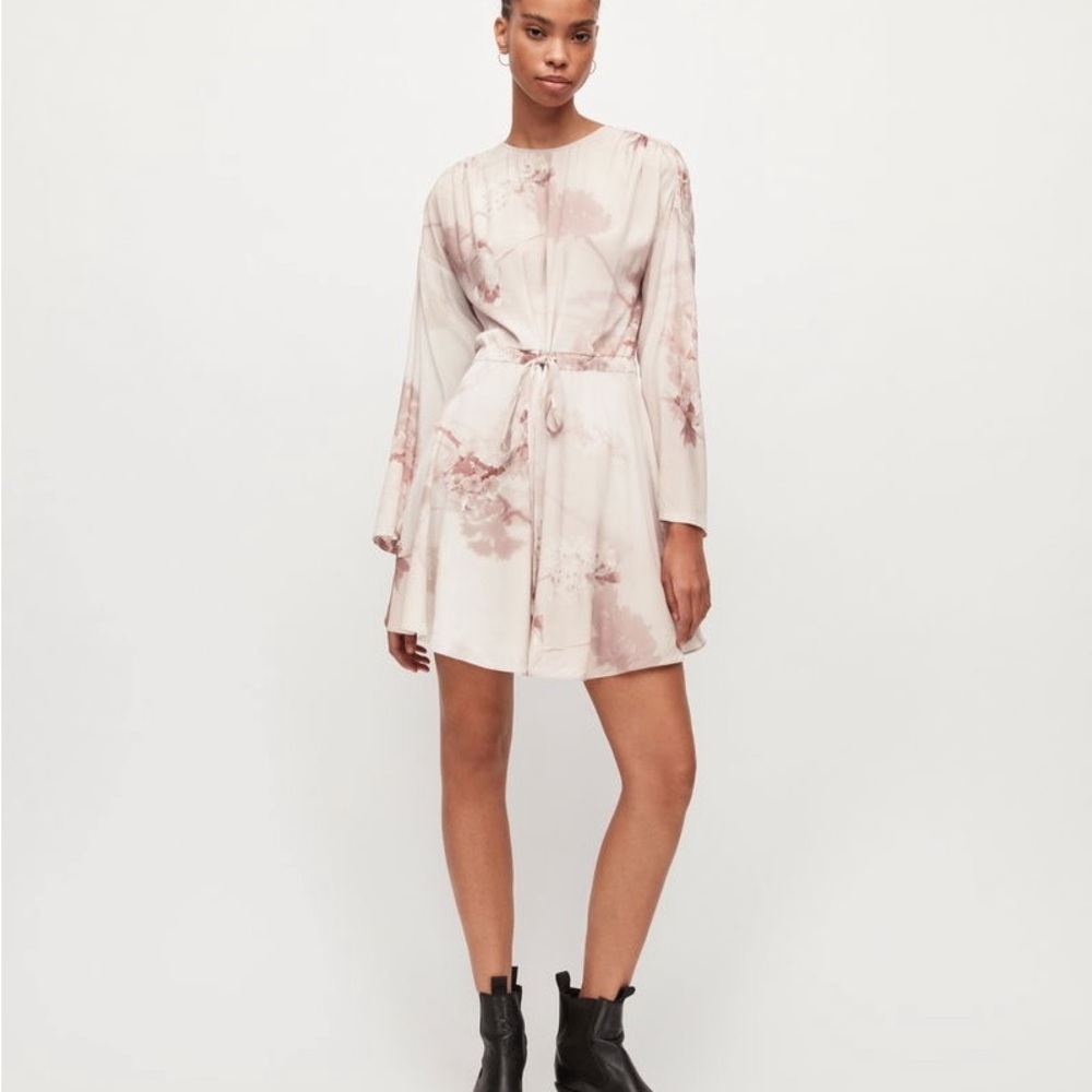 AllSaints Cassandra Ume Floral Mini Dress 16 - Picture 6 of 10